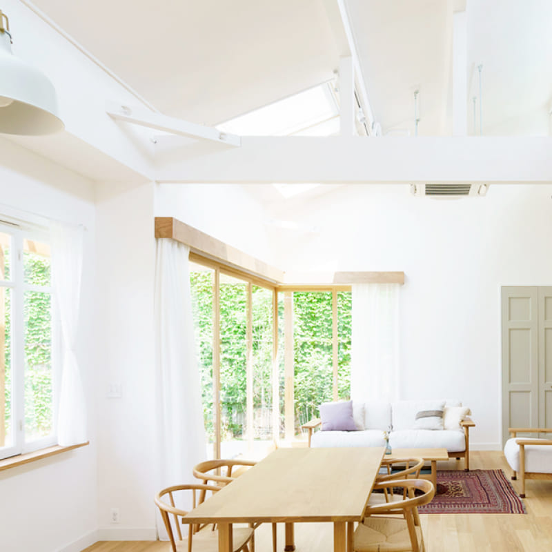 新築のリビング