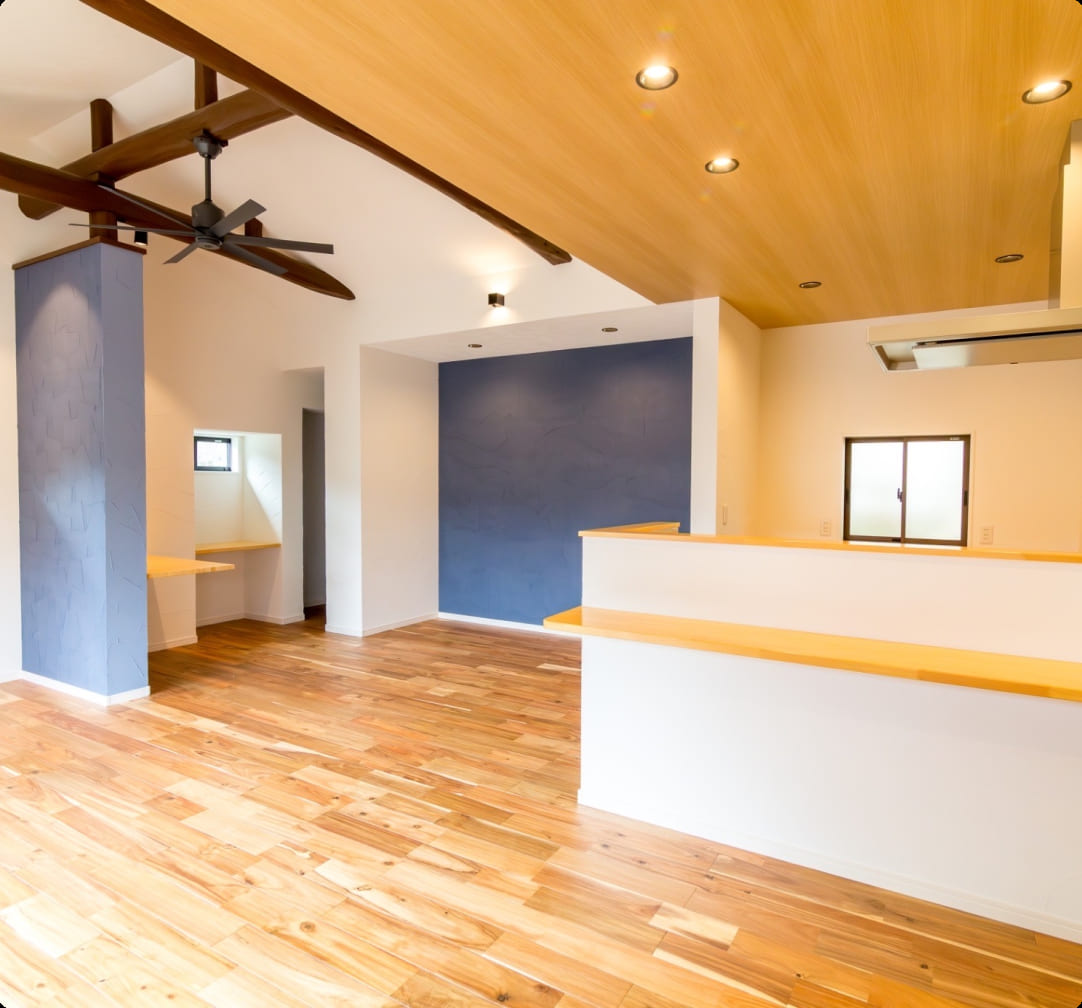 回遊同線で家事の効率化を重視した行きある空間へ