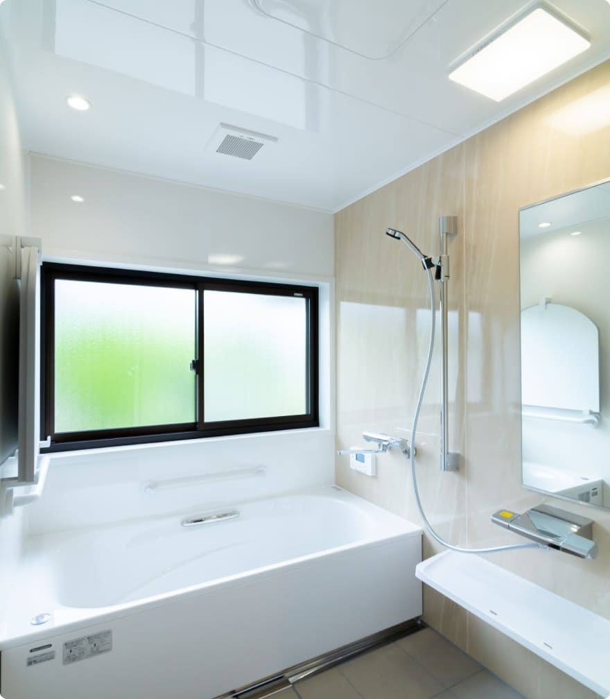 ゆとりあるセカンドライフを送る家のお風呂