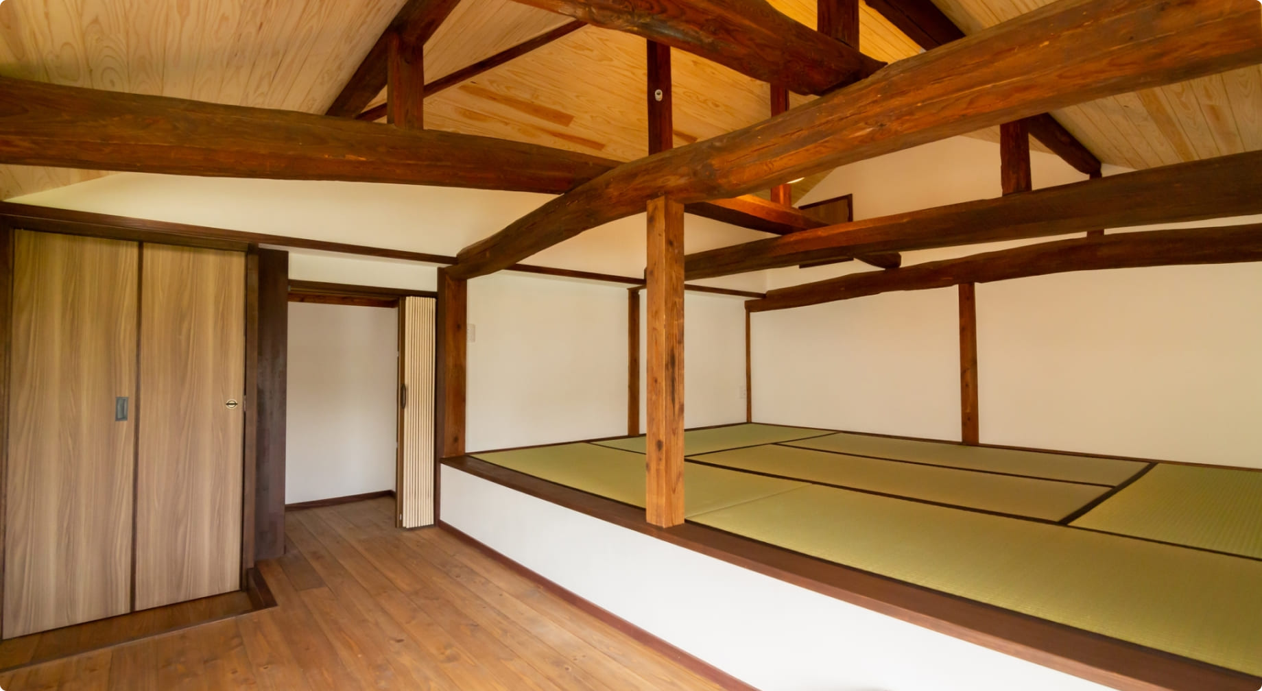 ゆとりあるセカンドライフを送る家の畳部屋